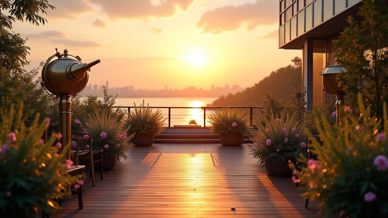 Luxury wedding setup at the Meridian Atlas Suites terrace