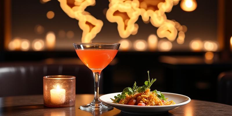 Fine dining at The Navigator Restaurant