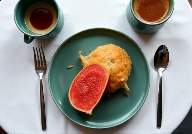 Gourmet breakfast spread